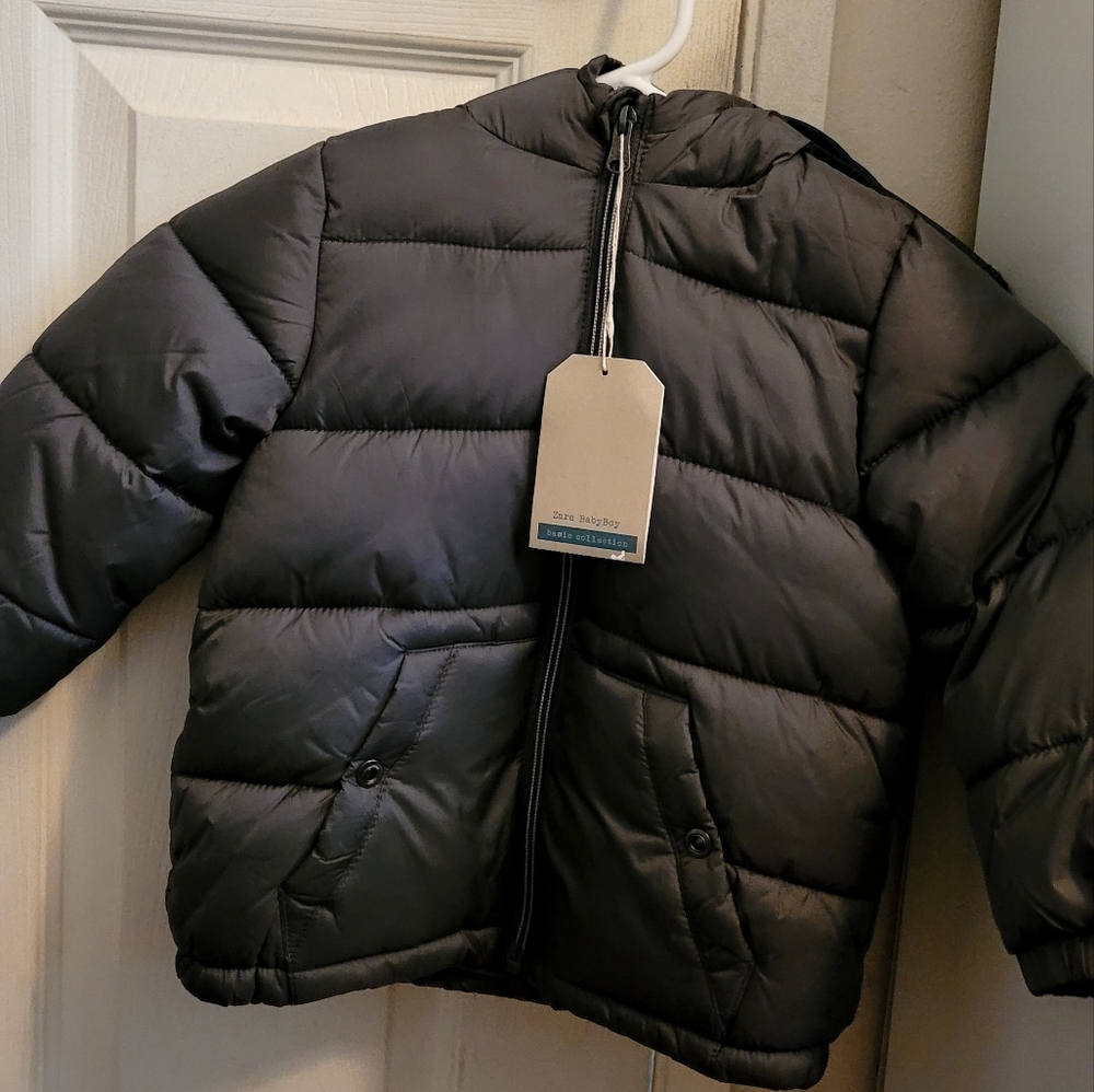 Zara baby boy puffer jacket